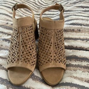 Frank Sarto open toe bootie